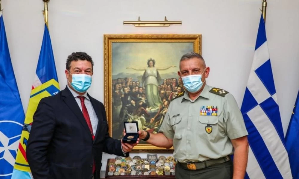 Συνάντηση Κ. Φλώρου με αντιπρόσωπο της Ύπατης Αρμοστείας του ΟΗΕ για τους πρόσφυγες